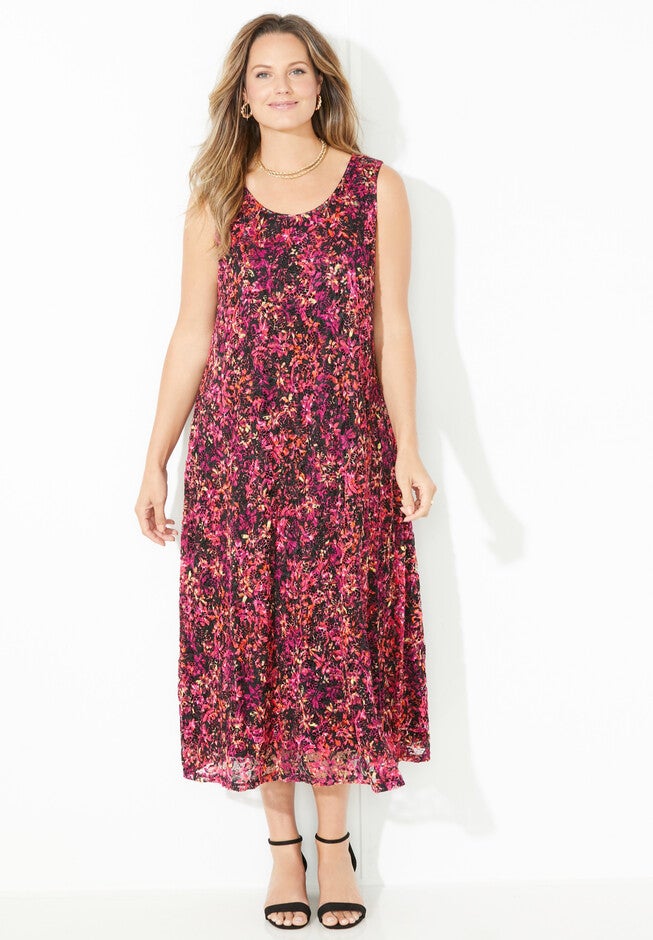 Printed Lace Dress Fullbeauty Outlet