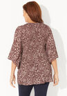 Bejeweled Pleated Blouse, , on-hover image number null