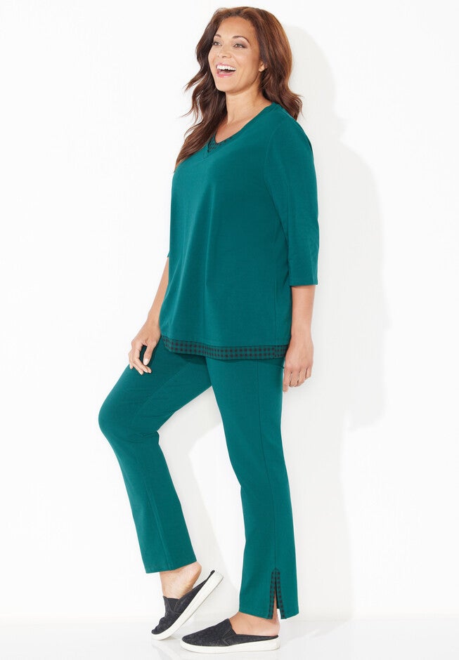Suprema® Top and Pant Set, , alternate image number null