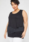 Cascade Bliss Tank, BLACK, hi-res image number null