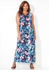 Terrace Ridge Maxi Dress, NAVY FLORAL, hi-res image number null