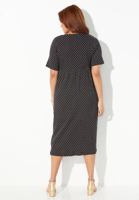 Garden Party Gauze Midi Dress, , on-hover image number null