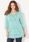 Fresh Start Active Hoodie, PEPPER GREEN, hi-res image number null