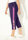 Colorblock French Terry Capri, , alternate image number null