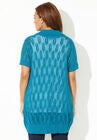 Pointelle Cocoon Cardigan, , on-hover image number null