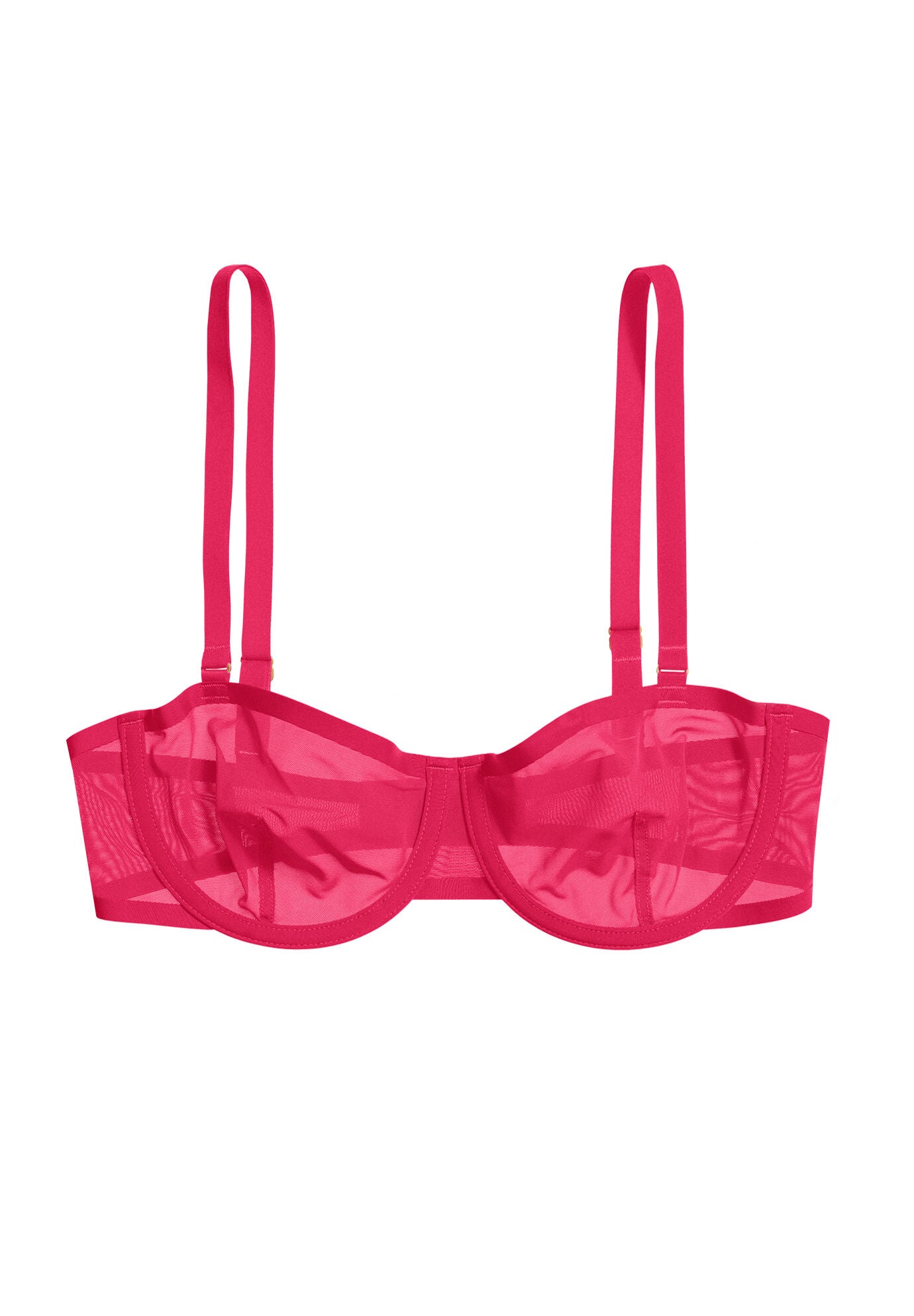 The Balconette - Mesh, AZALEA, on-hover image number 1