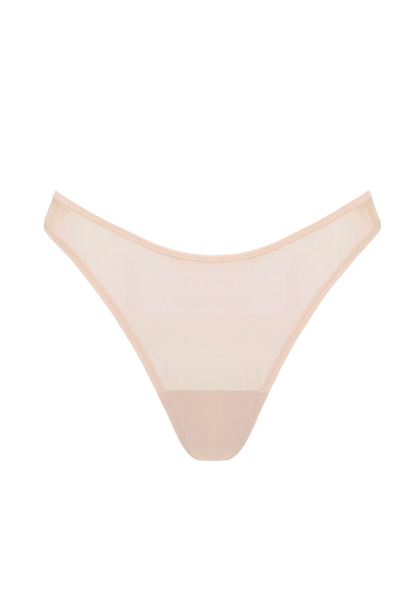 The Thong - Mesh, SAND, on-hover image number 1