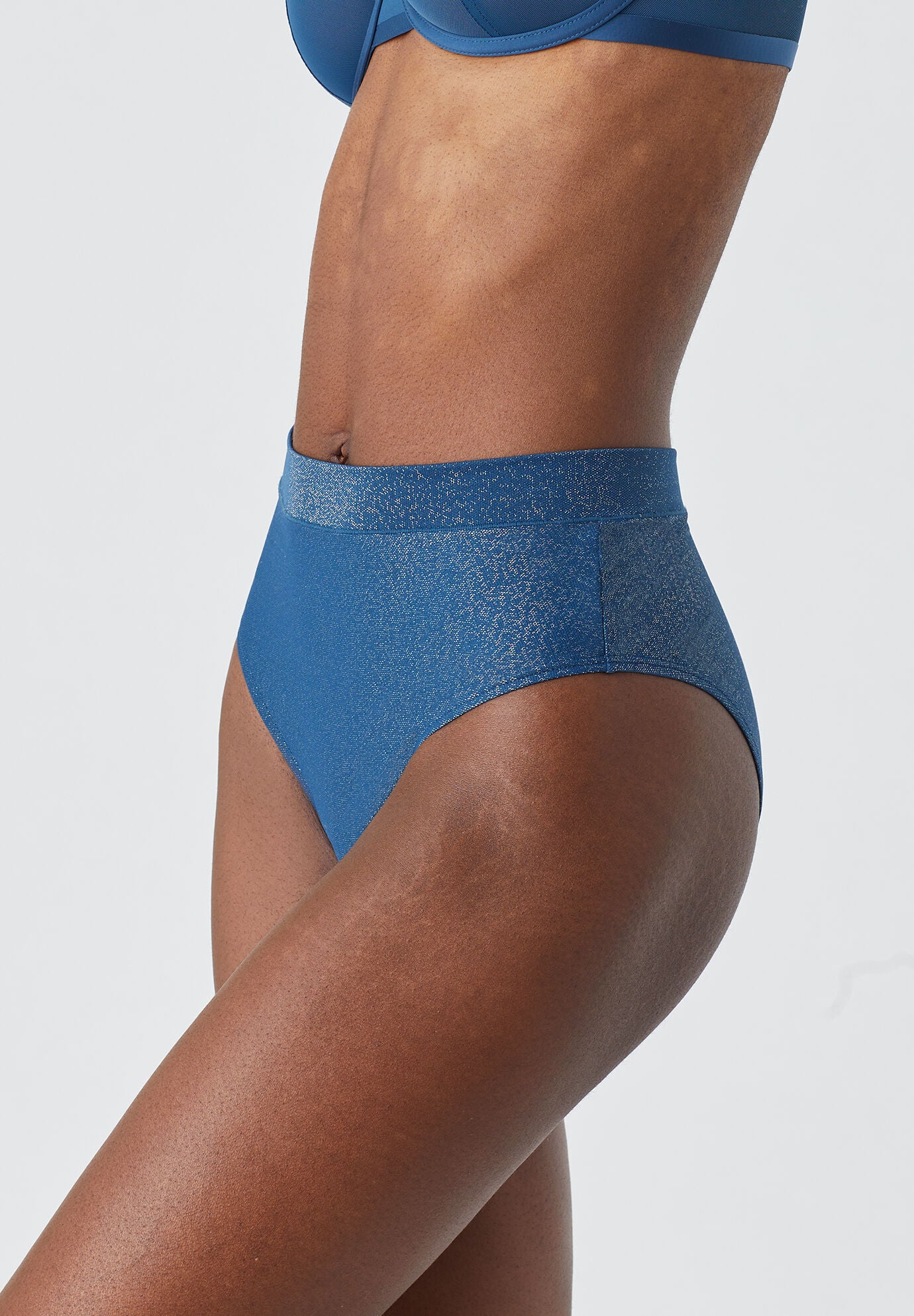 The Highwaist - Lurex, OCEAN SPARKLE, alternate image number 2