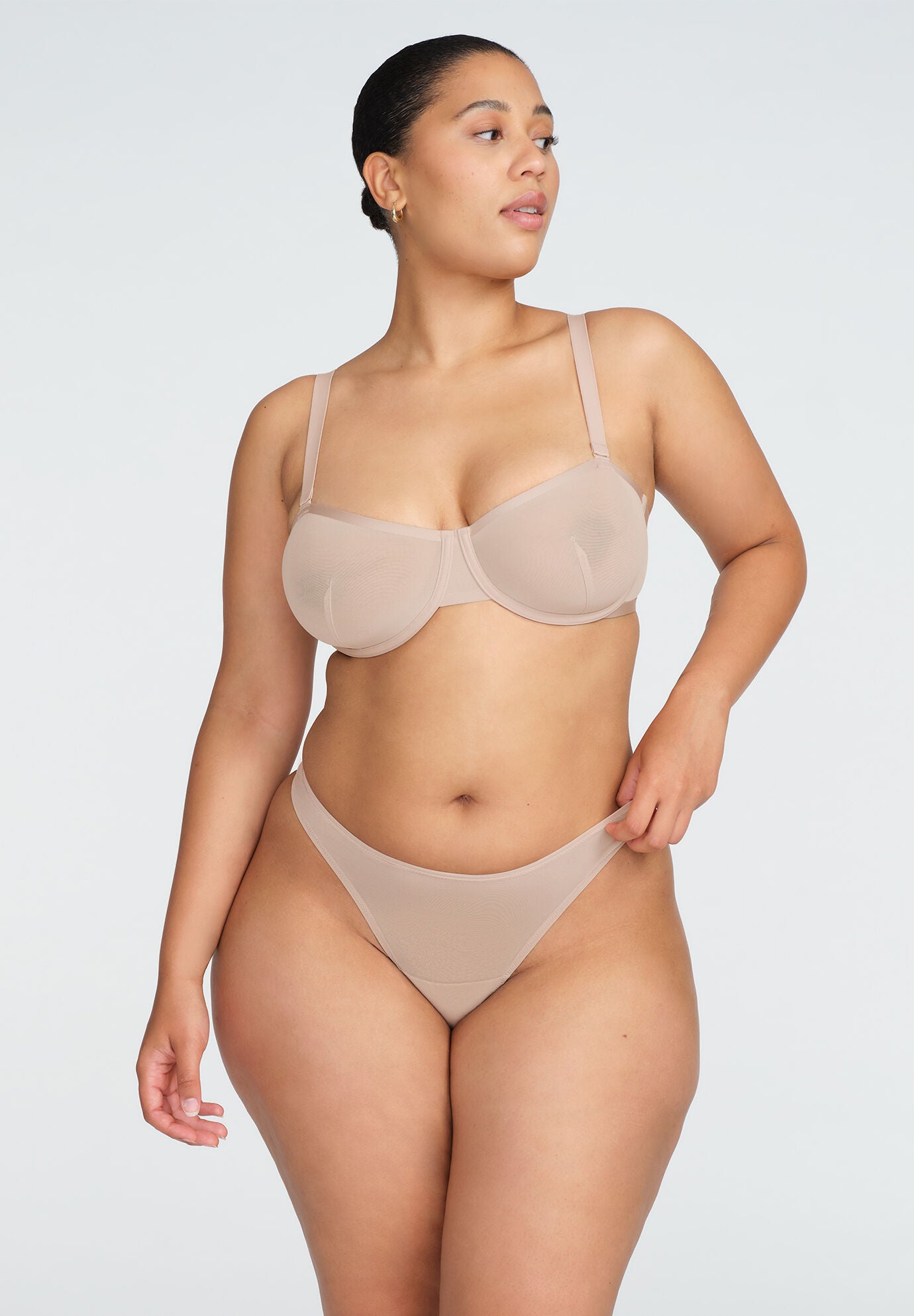 The Thong - Mesh, SAND, alternate image number 9