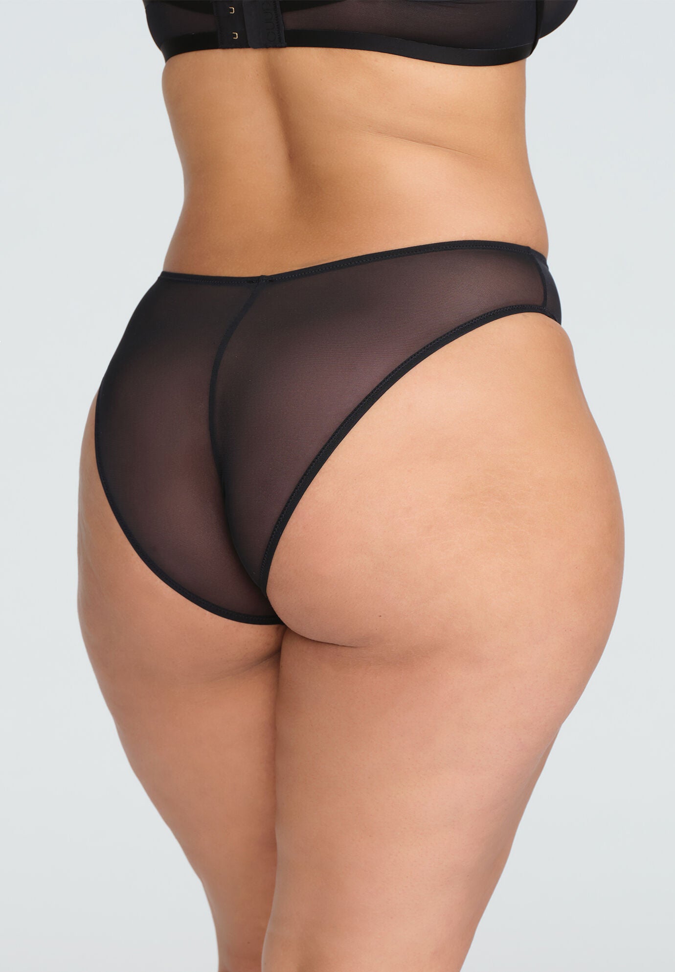 The Highwaist - Mesh, BLACK, alternate image number 3