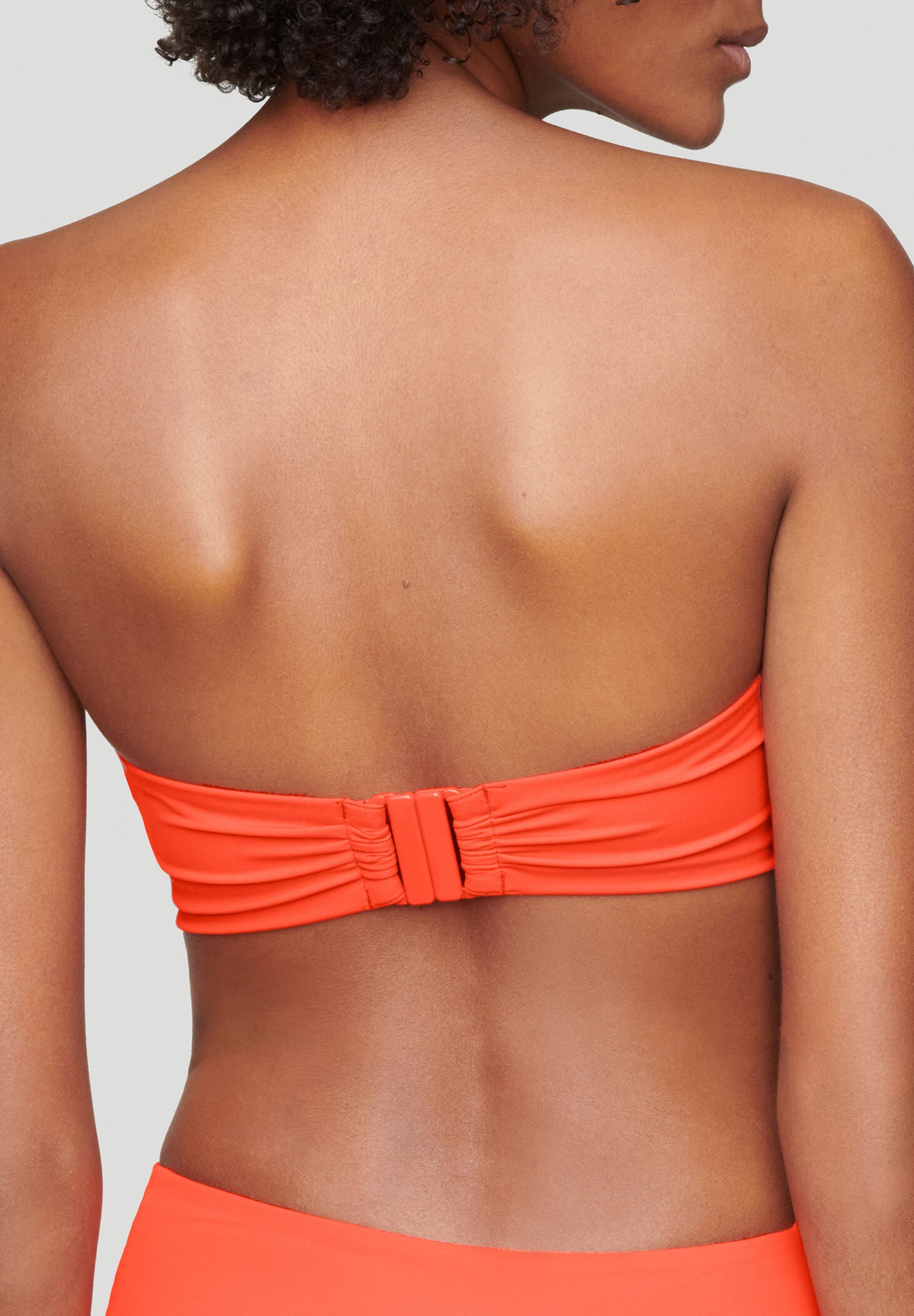 The Bandeau - Swim, HIBISCUS, alternate image number 4