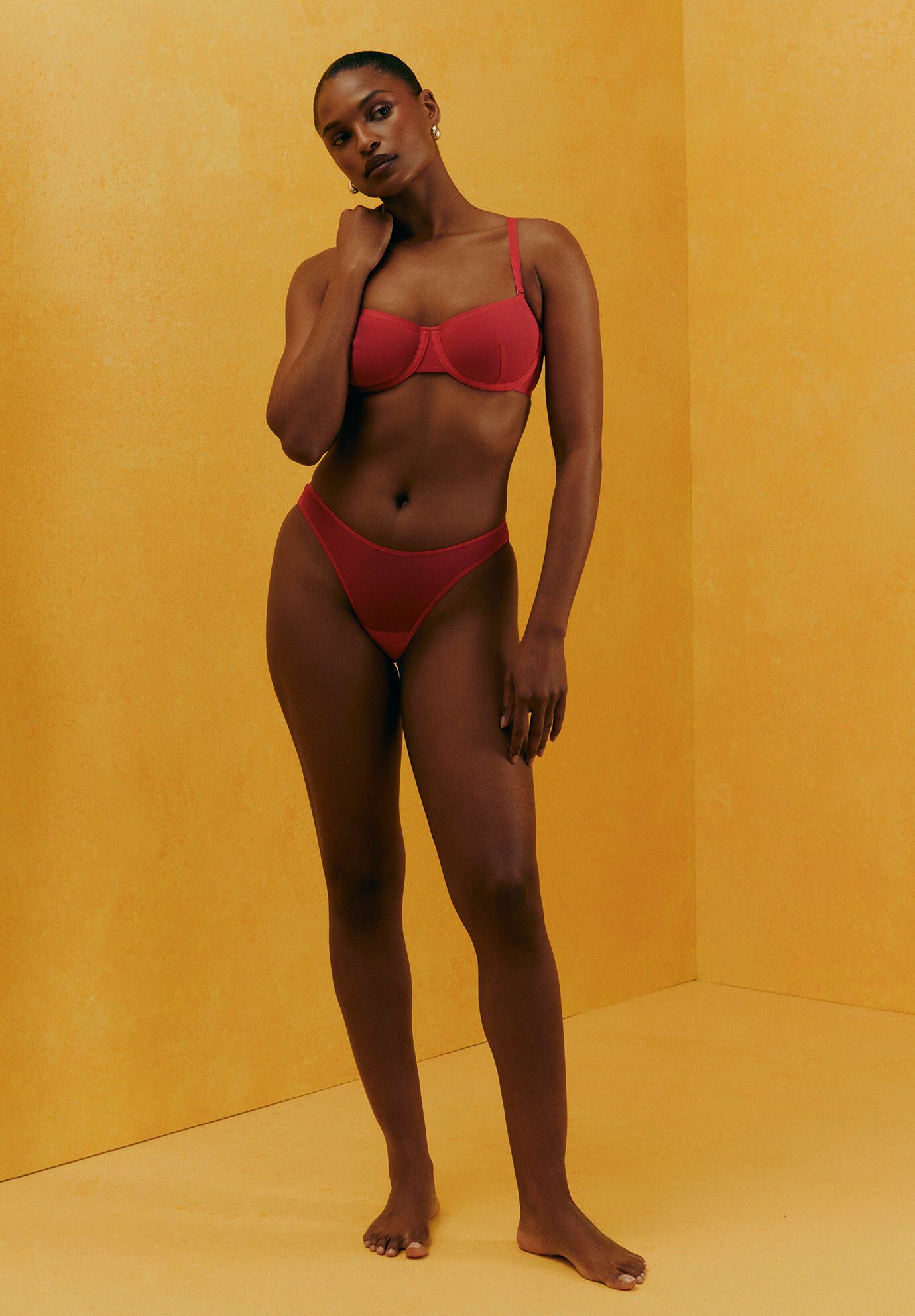 The Balconette - Mesh, AZALEA, hi-res image number 0