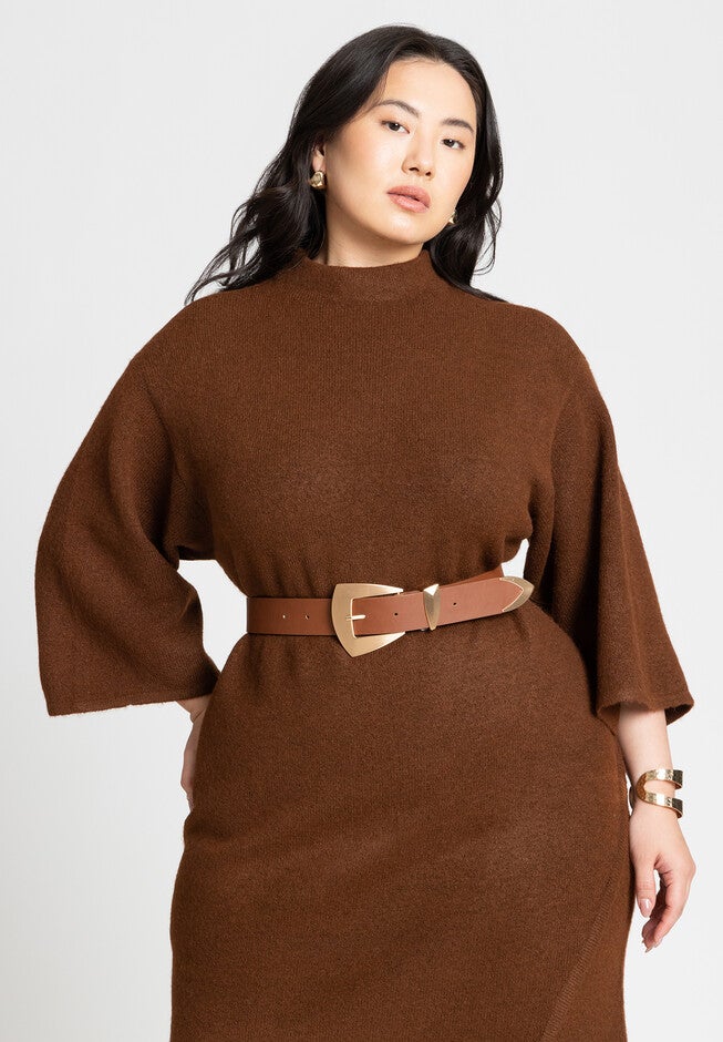 Triangle Buckle Belt, COGNAC, hi-res image number null