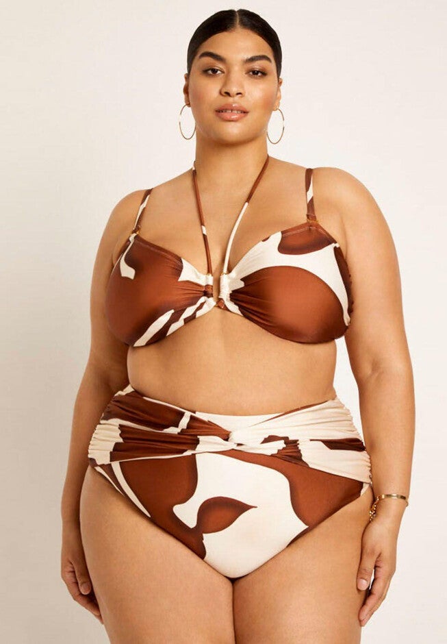 Gabi Fresh Swim x ELOQUII U-Wire Detail Bikini Top, , alternate image number null