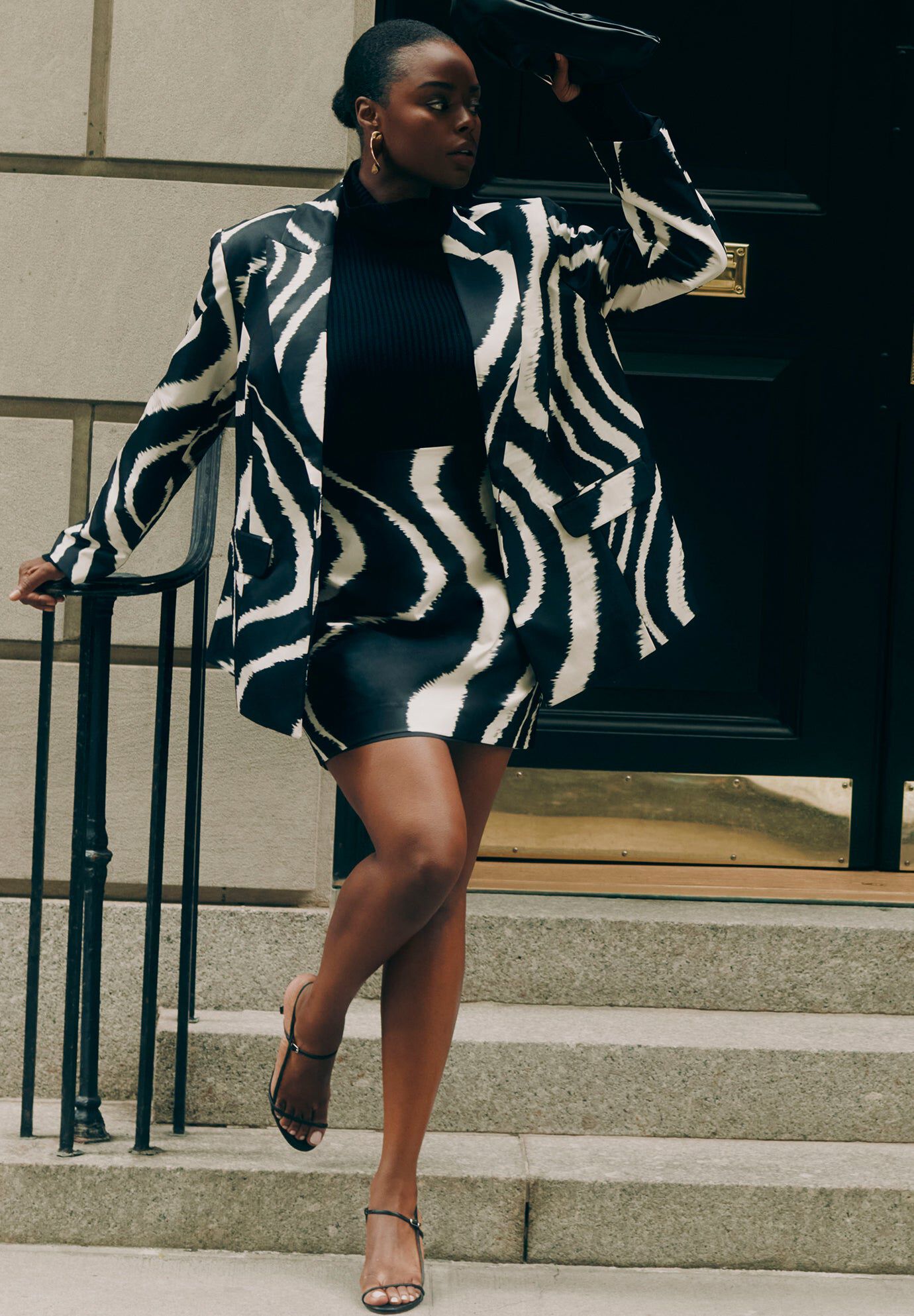 Printed Mini Skirt | Fullbeauty Outlet