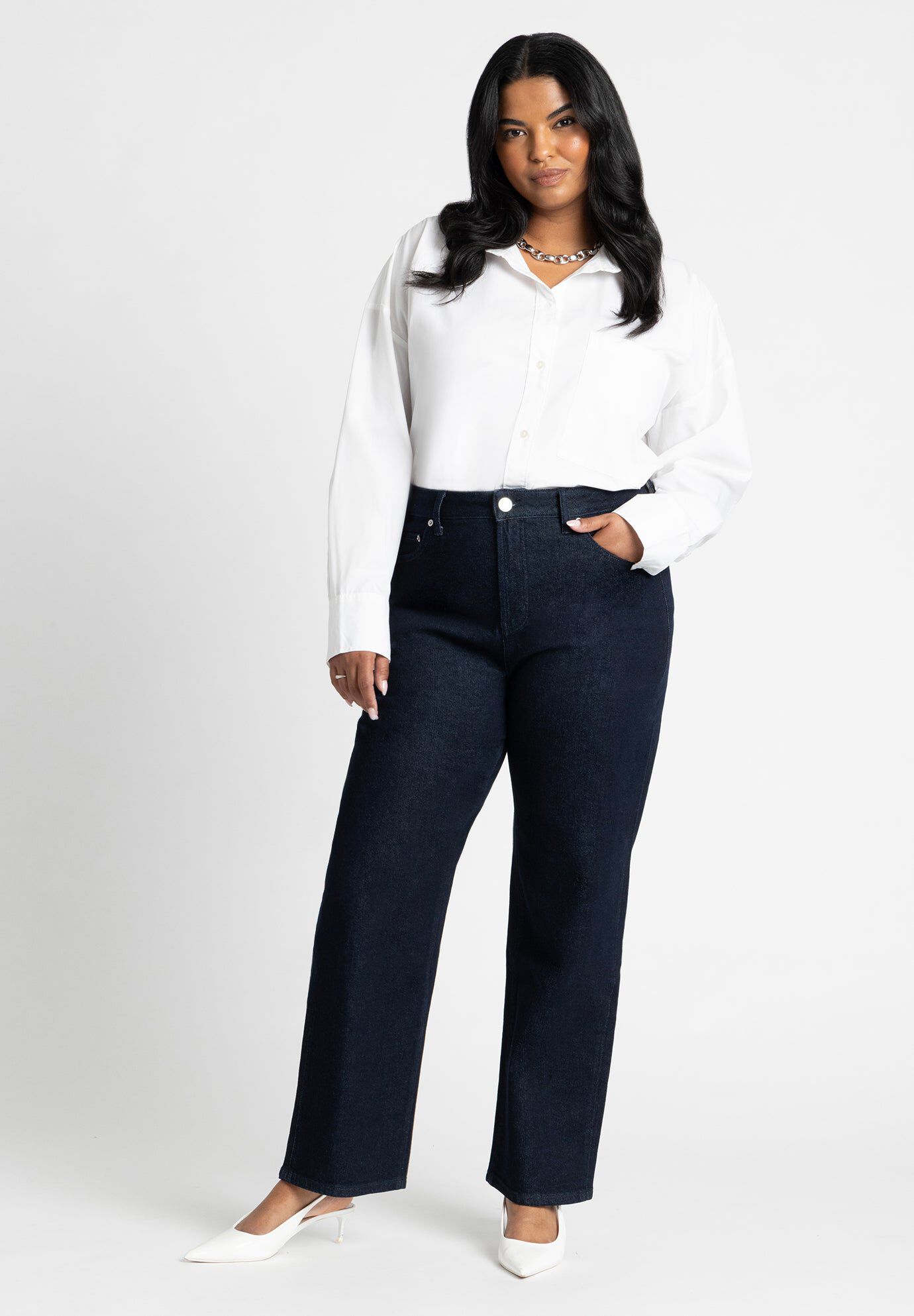 The Naomi Comfort Stretch Straight Leg Jean