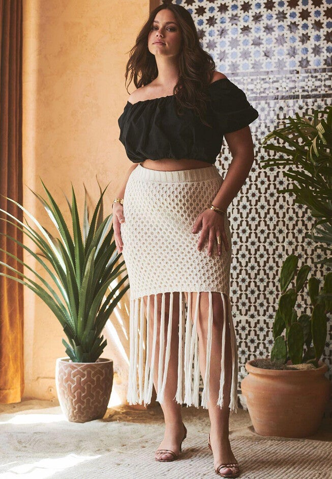 Netted Maxi Skirt, , alternate image number null