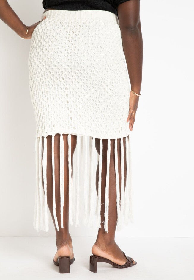 Netted Maxi Skirt, , alternate image number null
