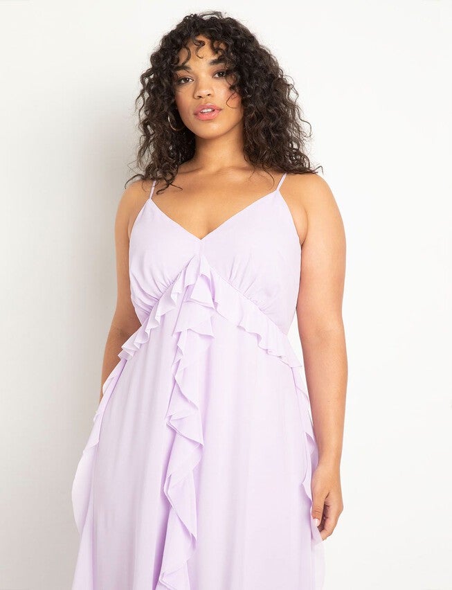 Tendrils Dress, PURPLE ROSE, on-hover image number null