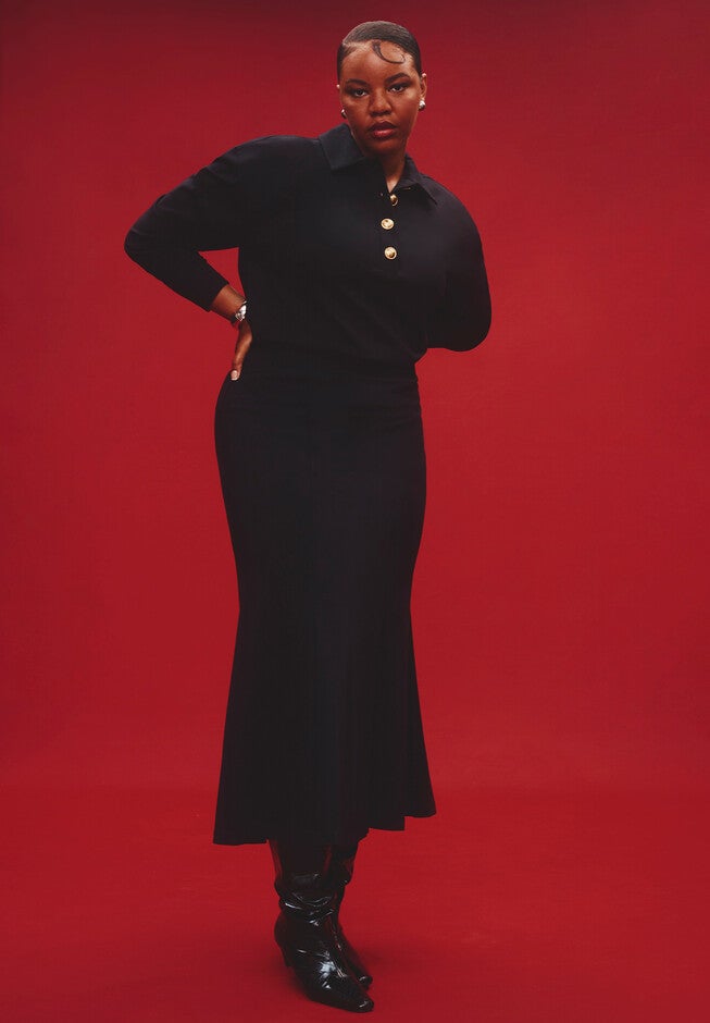 Stretch Maxi Skirt, INCENSE, hi-res image number null