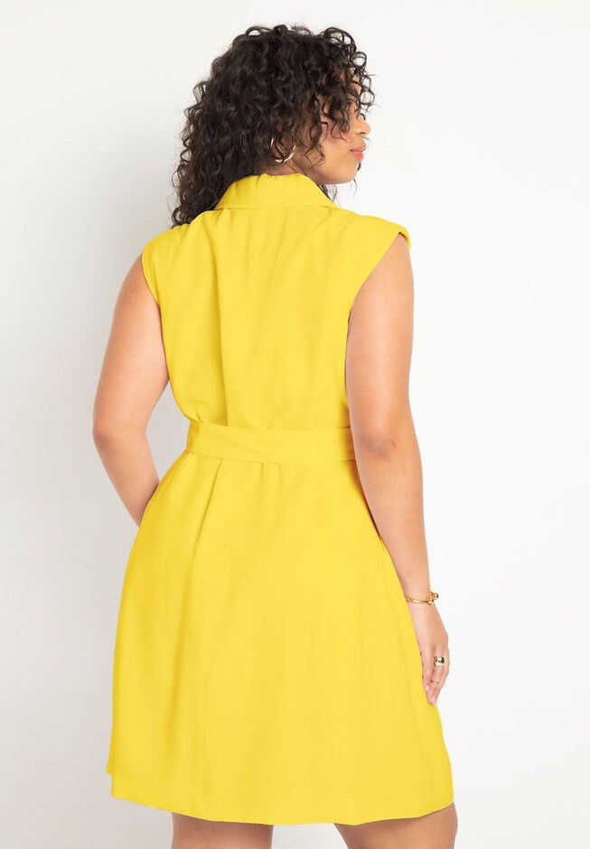 Sleeveless Trench Dress, , alternate image number null
