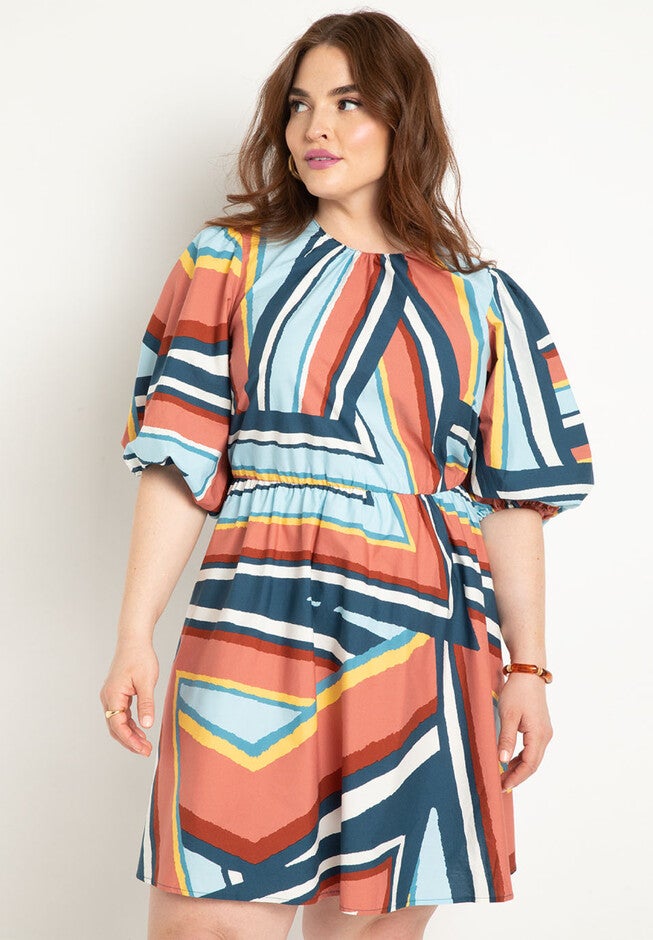 Open Back Cording Mini Dress, , alternate image number null