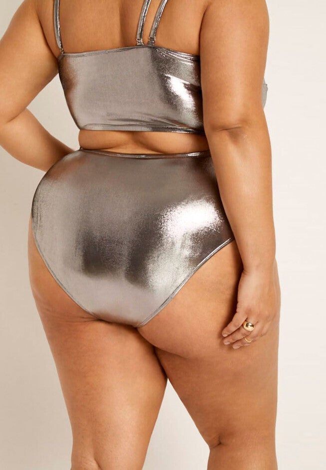 Gabi Fresh Swim x ELOQUII High Waisted Bikini Bottom, , alternate image number null