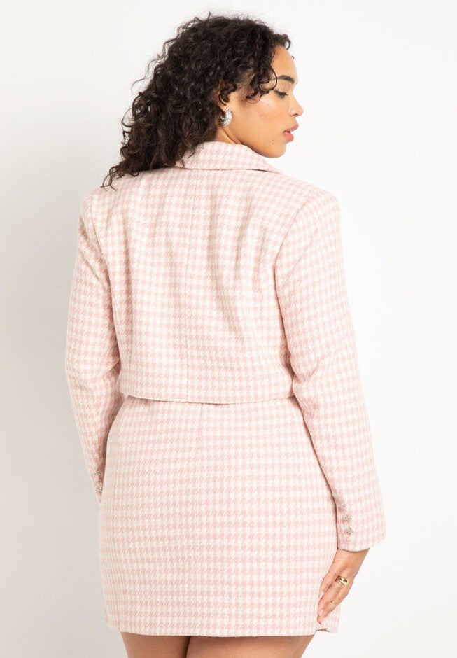 Tweed Crop Blazer, , on-hover image number null
