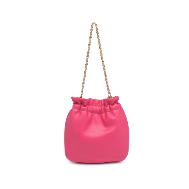Flora Faux Leather Flower Crossbody, PINK, alternate image number 2