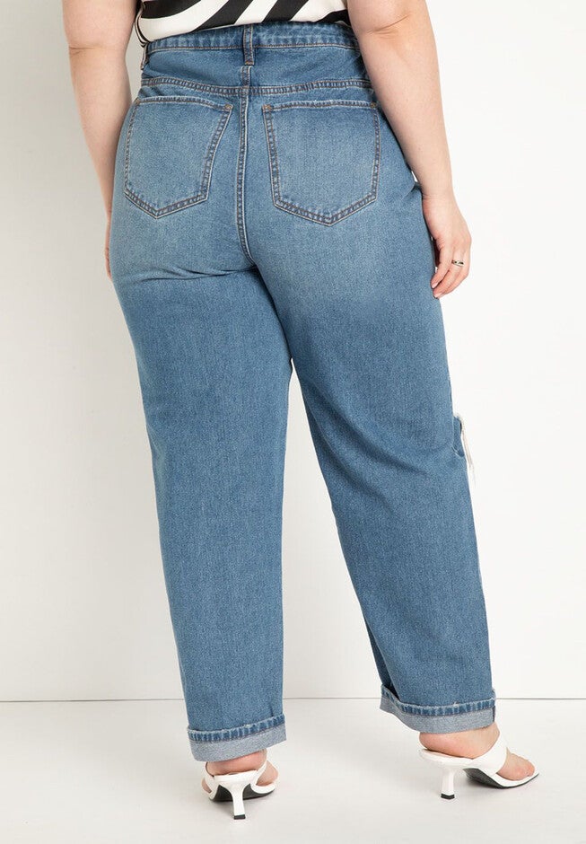 Knee Destruction Jean, , alternate image number null