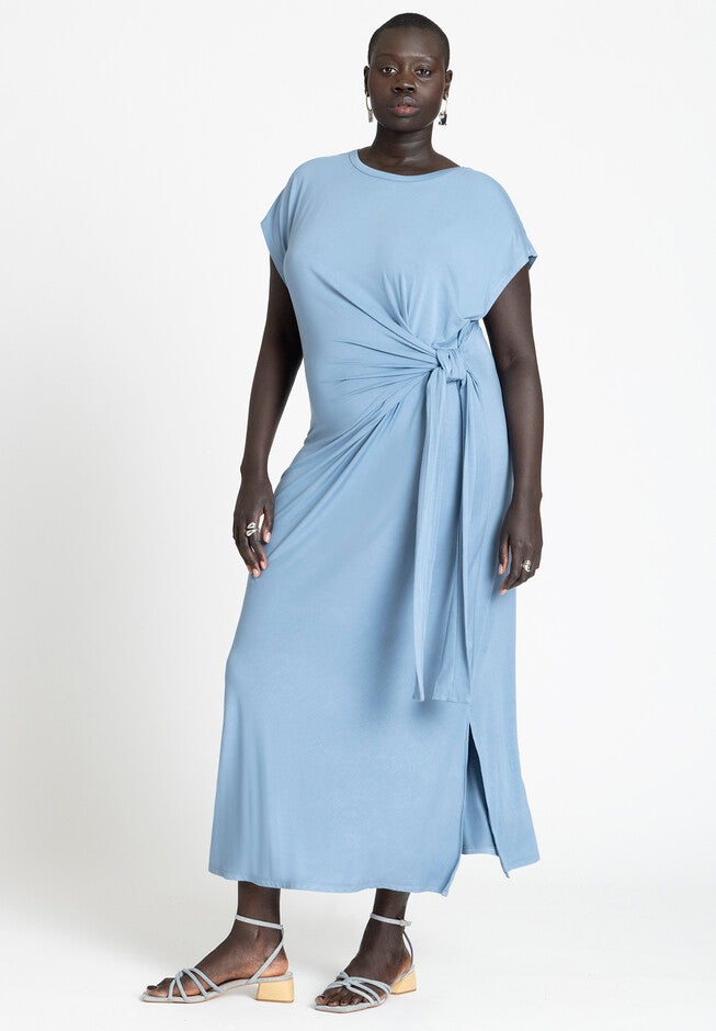 Easy Tee Dress, BLUE SHADOW, hi-res image number null