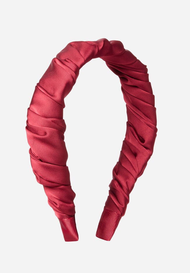 Ruched Headband, TAWNY PORT, hi-res image number null