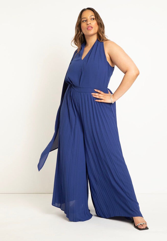 Scarf Jumpsuit, SNORKEL BLUE, hi-res image number null