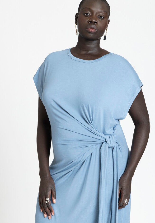 Easy Tee Dress, BLUE SHADOW, alternate image number null
