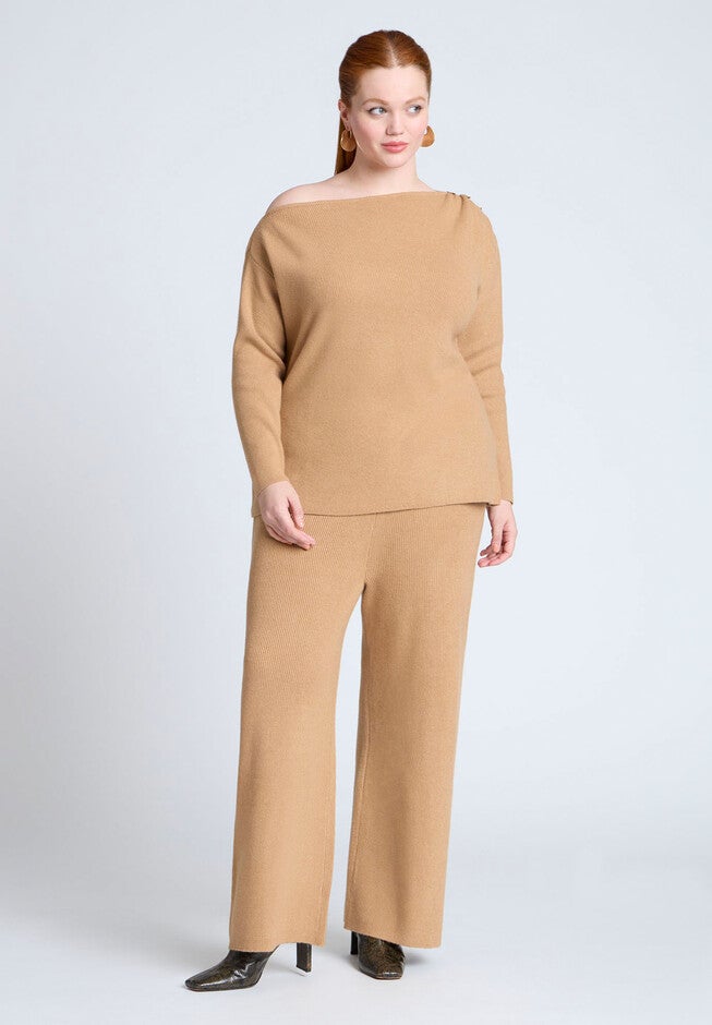 Sweater Pant, WARM CARAMEL, hi-res image number null