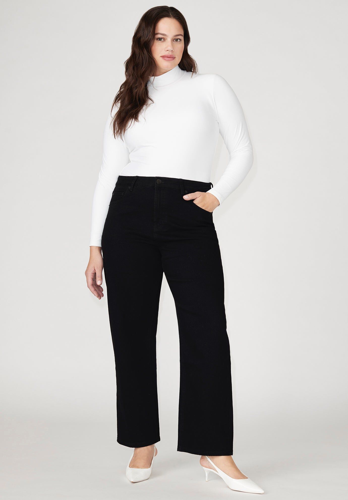 The Naomi Comfort Stretch Straight Leg Jean