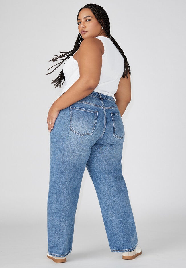 The Loose Fit Jean, MEDIUM WASH, alternate image number null