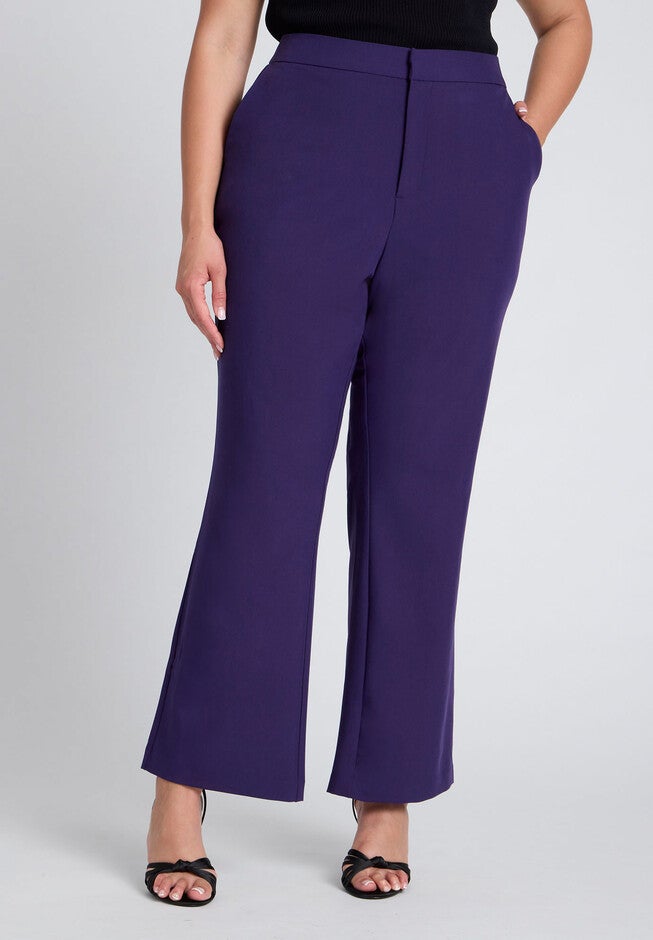 Bootcut Suiting Pant, PARACHUTE PURPLE, on-hover image number null