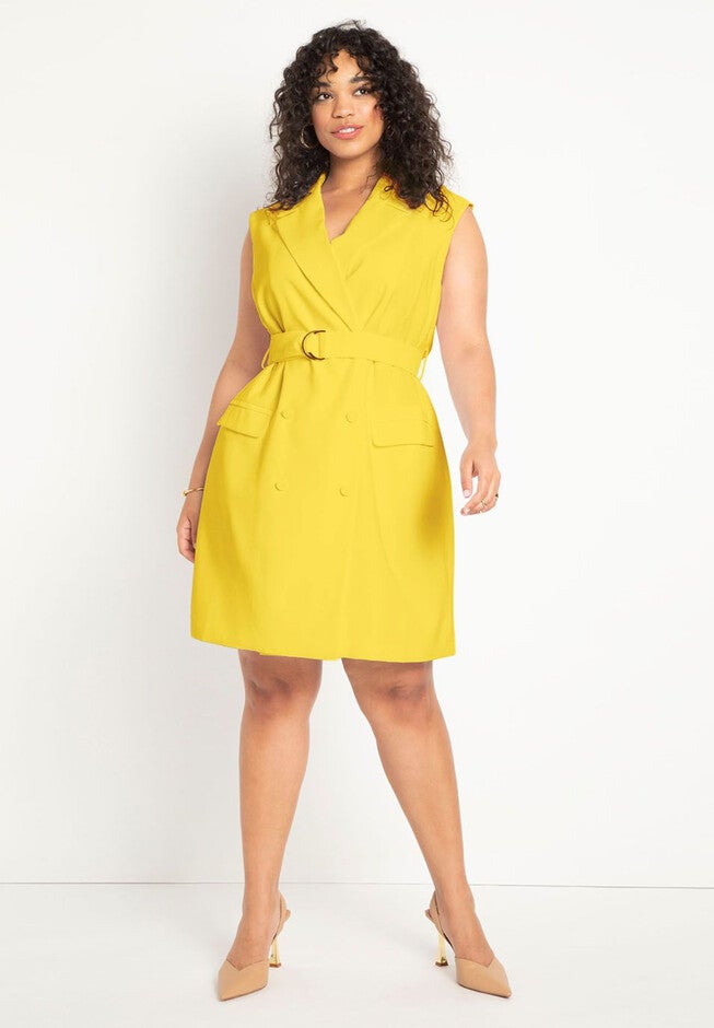 Sleeveless Trench Dress, , on-hover image number null