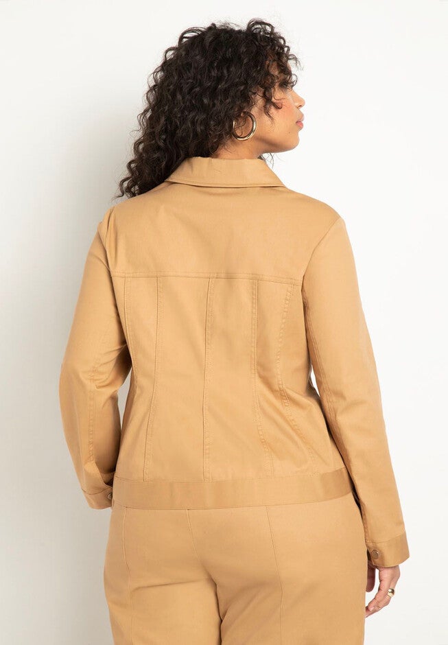 Twill Shaped Jacket, , alternate image number null