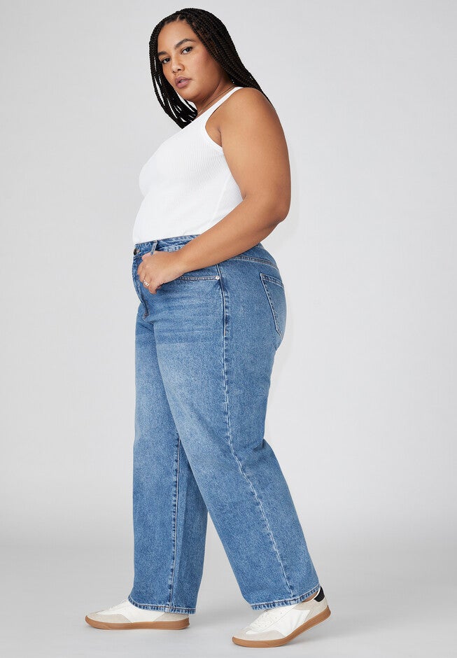 The Loose Fit Jean, MEDIUM WASH, alternate image number null
