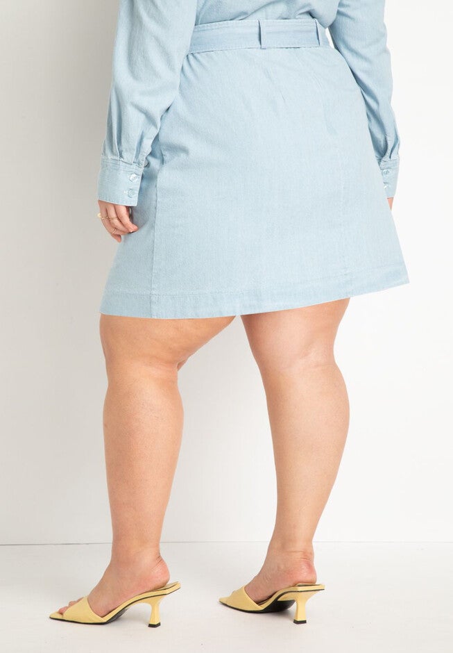 Cargo Pocket Mini Skirt, , alternate image number null