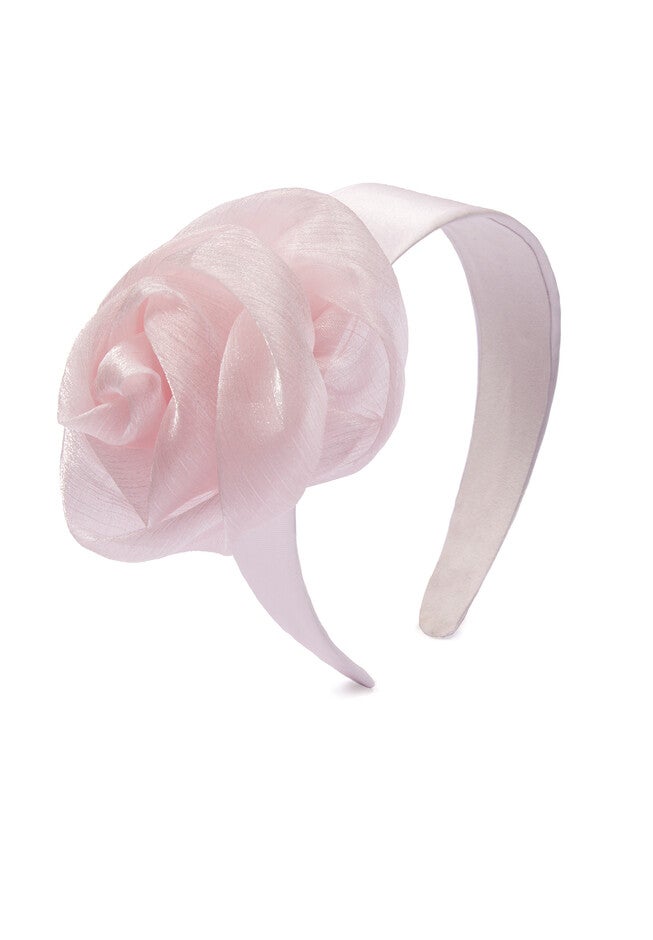 Rosette Headband, CRYSTAL PINK, hi-res image number 0