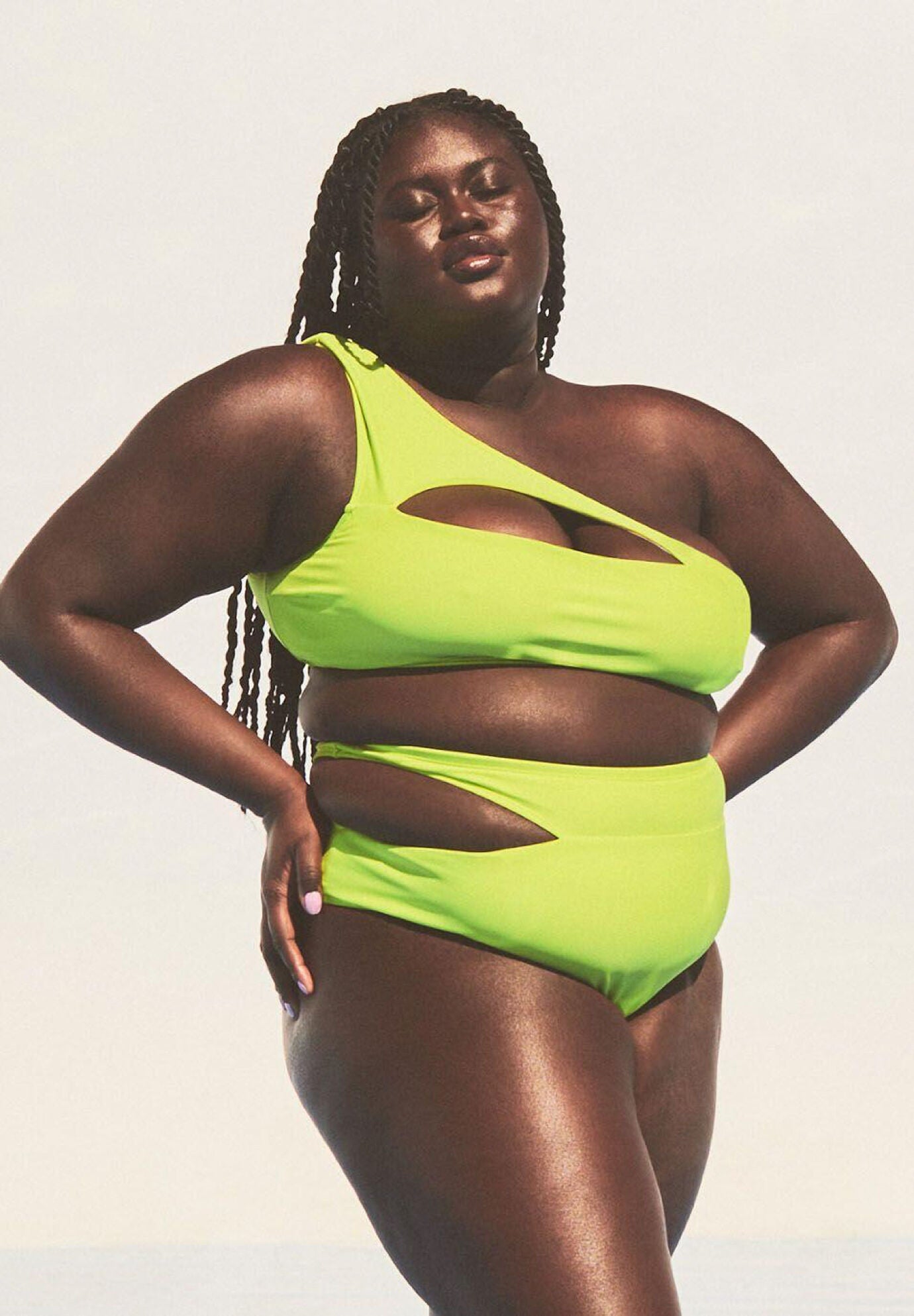 Plus size super high waisted bikini deals