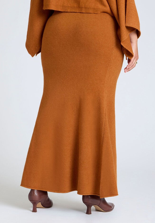 Sweater Maxi Skirt, GINGERSNAP, alternate image number null