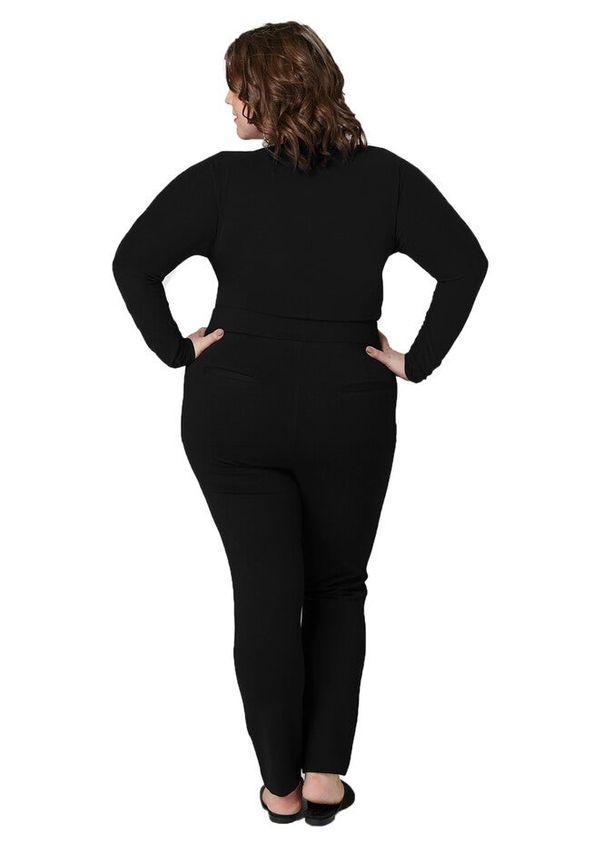 Ponte Legging, BLACK, on-hover image number null