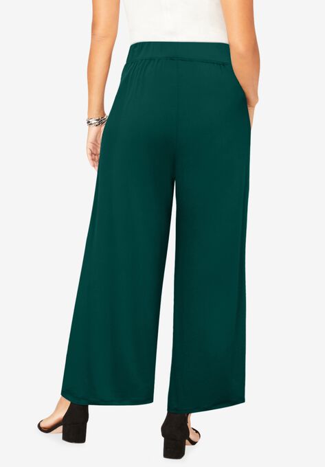 Knit Palazzo Pant, , on-hover image number null