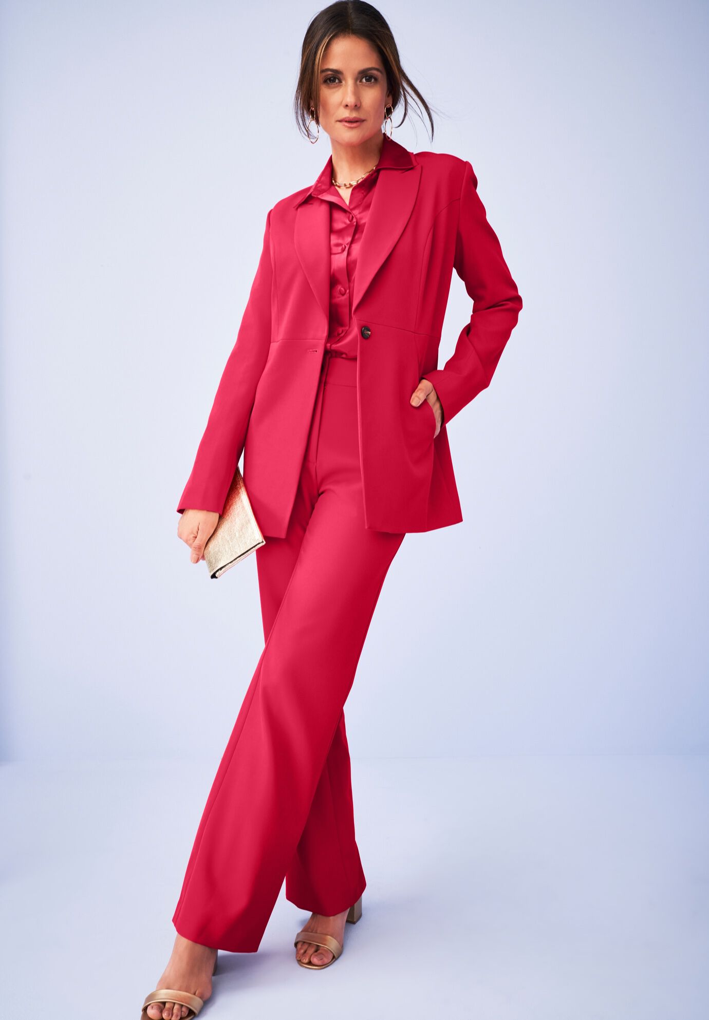 Bi-Stretch Blazer, , alternate image number 3