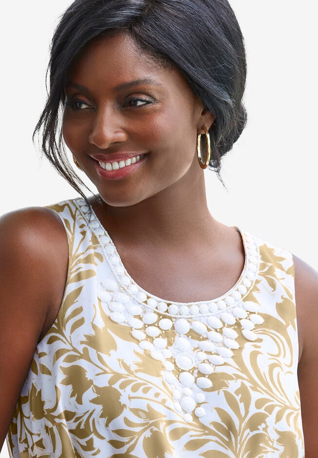 Embellished Maxi Dress, , alternate image number 3