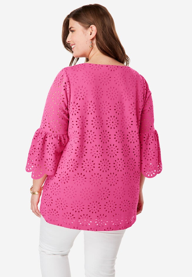 Laser Cut Tunic, , on-hover image number null